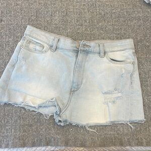 BARELY WORN DL1961 high rise shorts size 16 kids